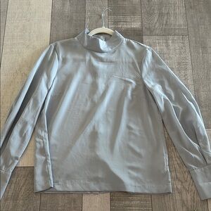 Light Blue Long Sleeve Blouse